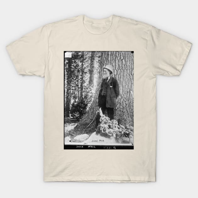 John Muir Photo Plate T-Shirt by Scottish Arms Dealer